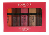 Bourjois Paris Set of 5 Rogue Edition Velvet Liquid Lipsticks Gift Set