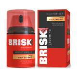 Brisk Grooming For Men - Moisturiser with Malt Extract 50ml
