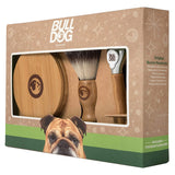 Bulldog Skincare RAZOR ROUTINE Set with Shaving Soap, Shaving Brush & Razor