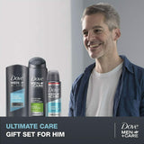 Dove Men + Care Ultimate Care Wash Bag Gift Set - Body Face Wash, Shampoo, Deo