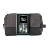 Dove Men + Care Ultimate Care Wash Bag Gift Set - Body Face Wash, Shampoo, Deo