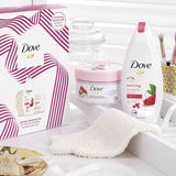 Dove Radiantly Refreshing Duo Gift Set with Exfoliating Bamboo Body Mitt