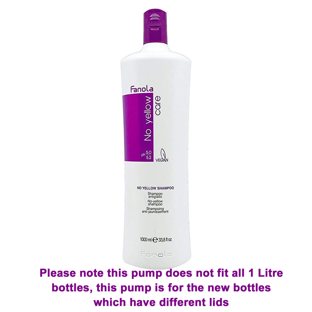 Fanola Pump for Shampoo & Conditioner Large Salon Size Bottles 1000ml