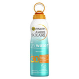 Garnier Ambre Solaire UV Water Clear Sun Cream Mist SPF30 Face & Body 200ml