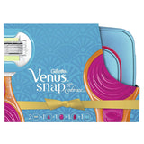Gillette Venus Snap Women's Compact Razor Gift Set + 1 Blade Refill + Travel Case + Hairbrush + Travel Bag