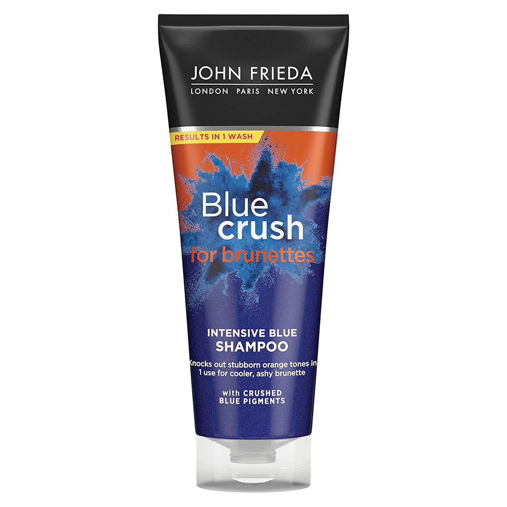 John Frieda Blue Crush Intensive Blue Shampoo for Brunettes 250ml
