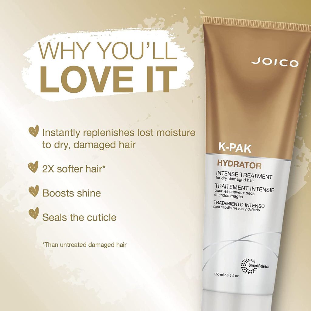 Joico K-PAK HYDRATOR Intense Treatment for Dry Damaged Hair 250ml