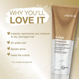 Joico K-PAK HYDRATOR Intense Treatment for Dry Damaged Hair (VARIOUS SIZES)