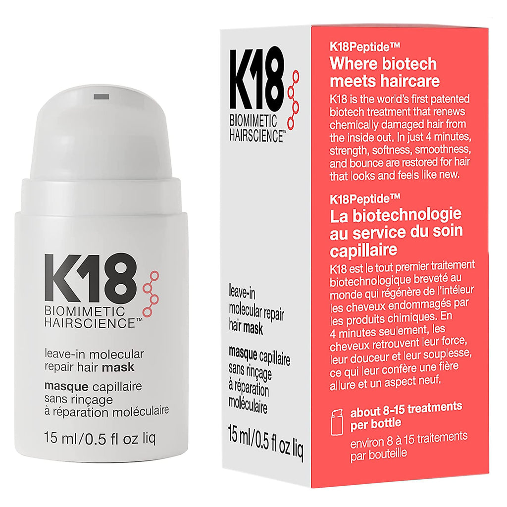 K18 Biomimetic Hair Science Leave-In Molecular Repair Hair Mask (VARIOUS SIZES)