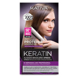 Kativa Keratin And Argan Oil EXPRESS Brazilian Hair Straightening Treatment Kit