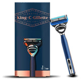 King C Gillette Shave & Edging Razor with 1 Blade