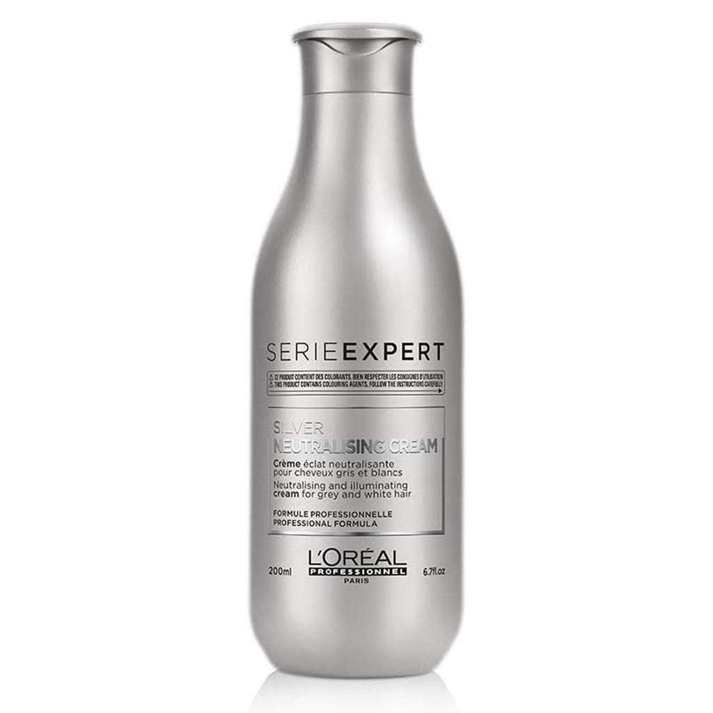 L'Oreal Serie Expert Silver Neutralising Cream Conditioner for Grey Hair (VARIOUS SIZES)