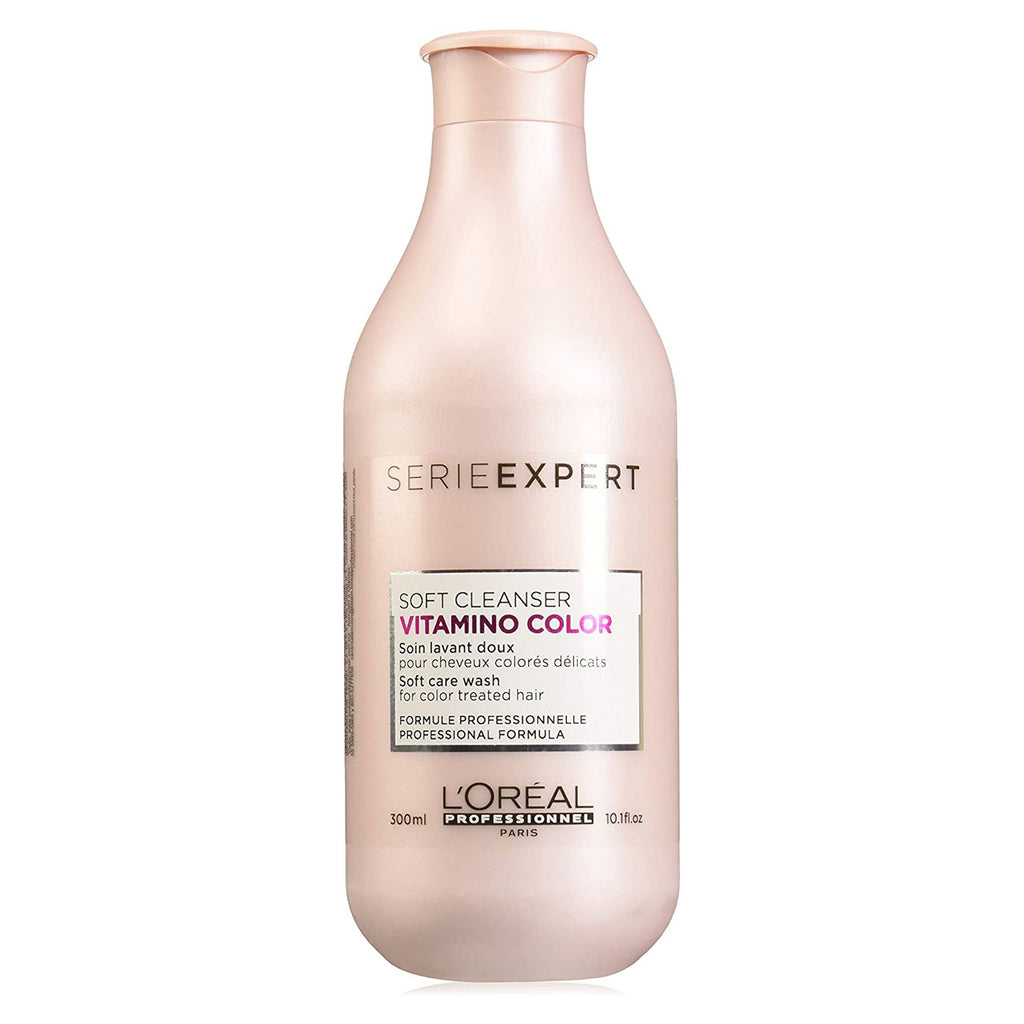 L'Oreal Serie Expert Vitamino Color Soft Cleanser Shampoo (VARIOUS SIZES)