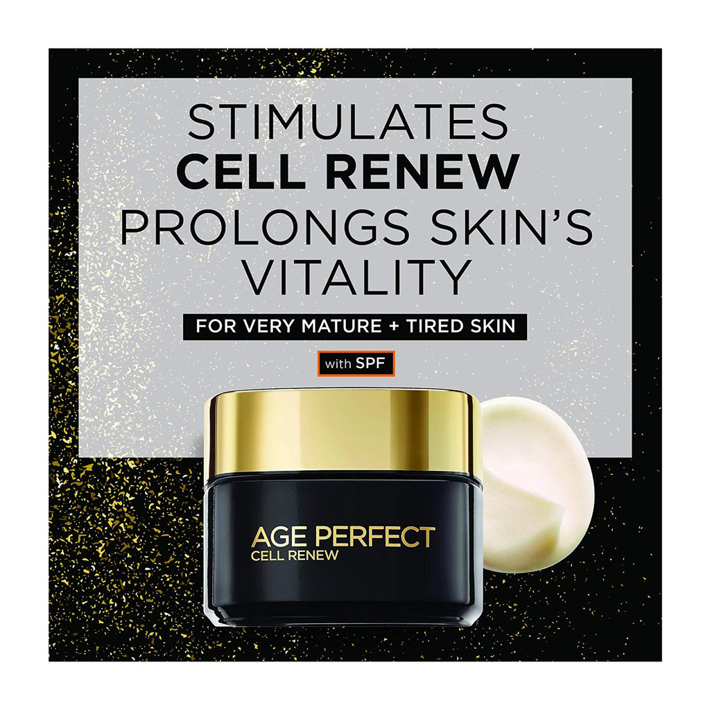 L'Oreal Age Perfect CELL RENEW Revitalising Day Cream SPF15 50ml