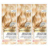 3 PACK - L'Oreal Age Perfect Colour Care Grey Hair Non-Permanent - Choose Yours