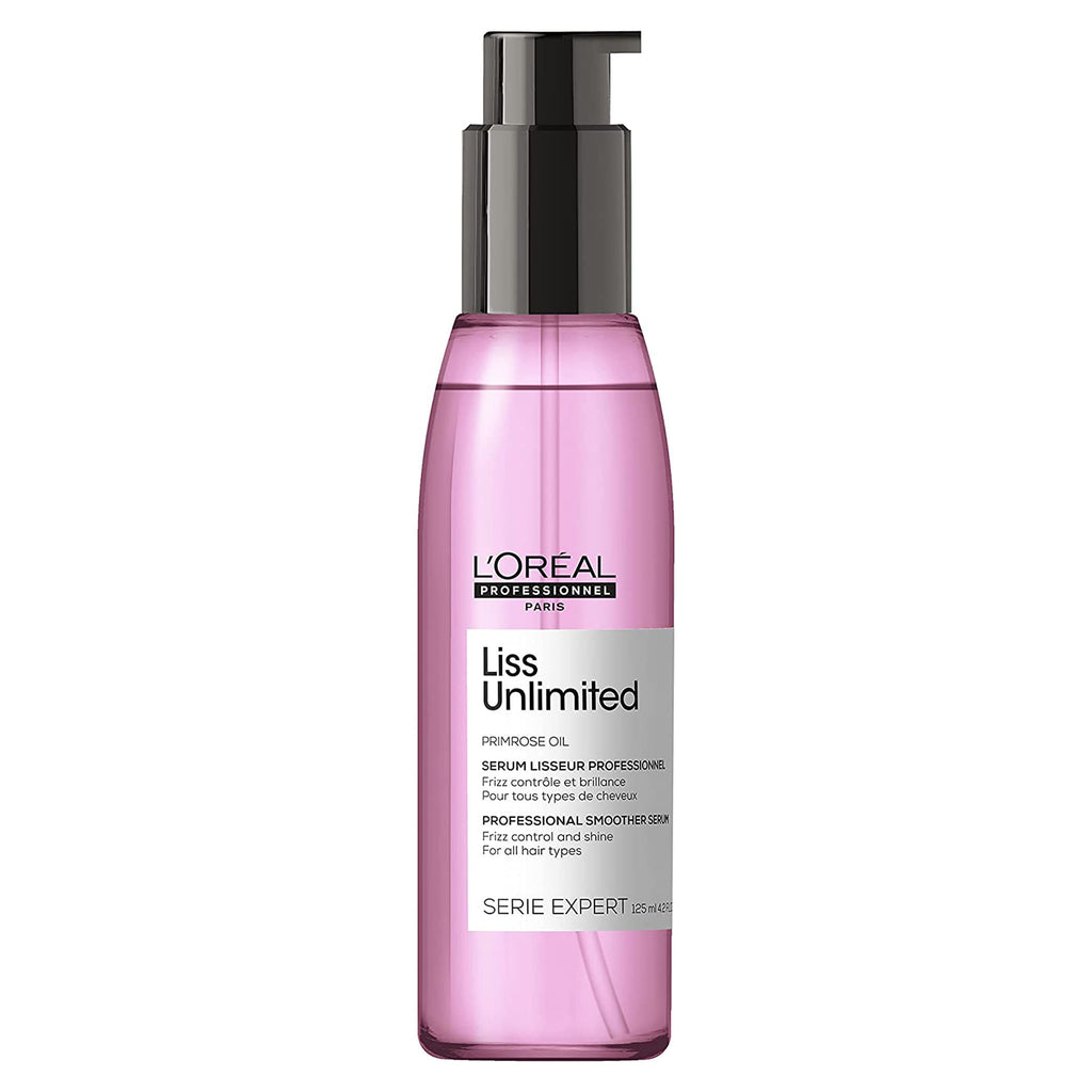 L'Oreal Serie Expert Liss Unlimited Anti-Frizz Smoothing Serum with Primrose Oil 125ml