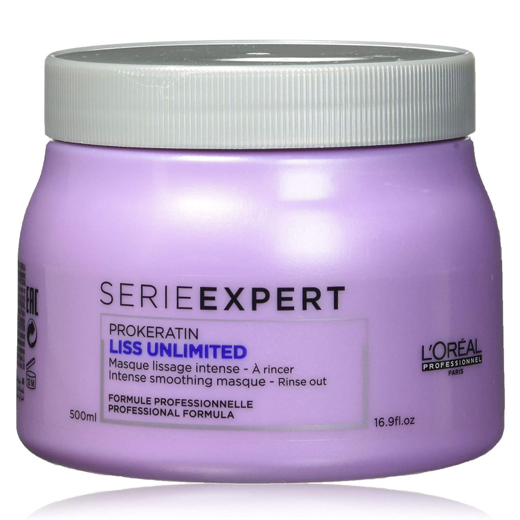 L'Oreal Professional Serie Expert Pro Keratin Liss Unlimited Smoothing Masque 500ml