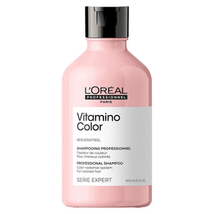 L'Oreal Serie Expert Vitamino Color Resveratrol Radiance Shampoo (VARIOUS SIZES)