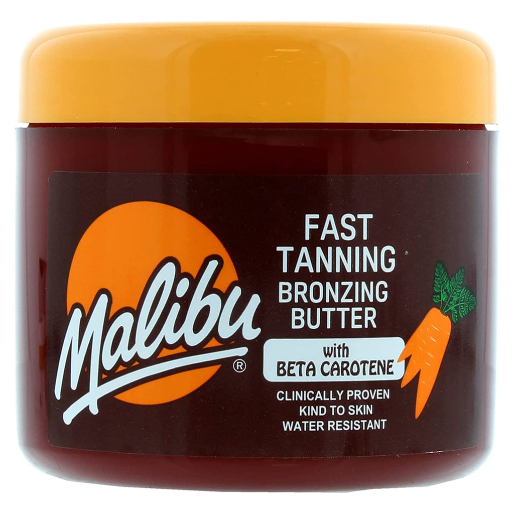 Malibu Sun Bronzing Fast Tanning BODY BUTTER with Beta Carotene 300ml
