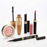 Max Factor Beauty Icons Gift Set with Blush Eyeliner Lipfinity Mascara and Bag