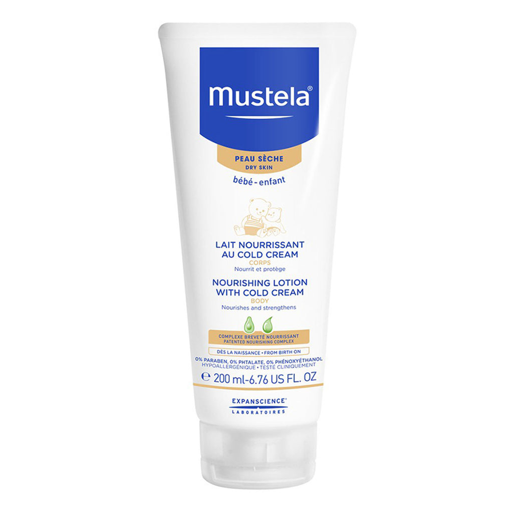 Mustela Baby Nourishing Lotion with Cold Cream for Dry Skin 200ml