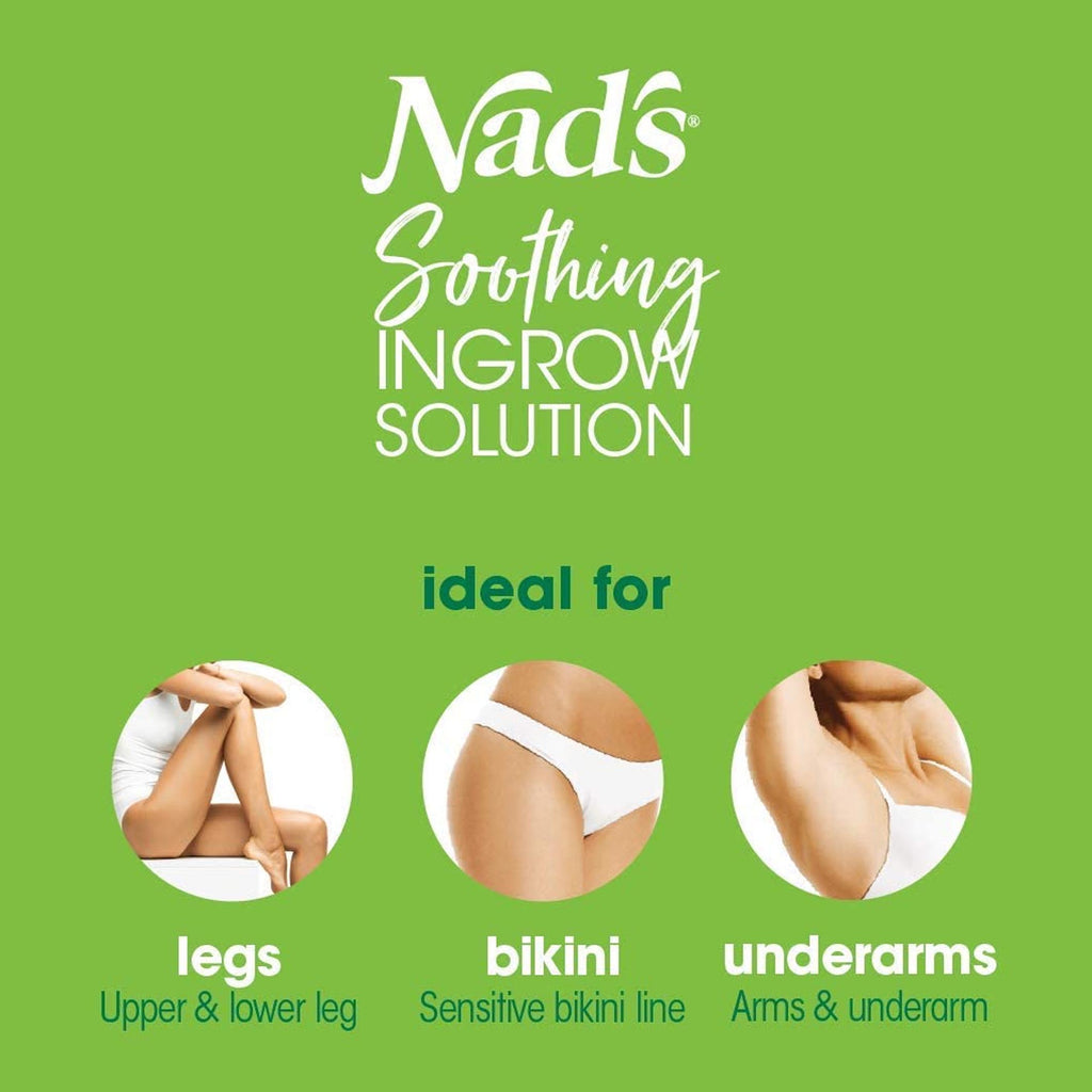 Nad's Soothing Ingrow Solution For Post Hair Removal 125ml