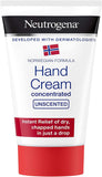 3 PACK - Neutrogena Norwegian Formula Concentrated Hand Cream 50ml - UNSCENTED