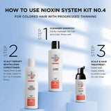 Nioxin System 4 - Set with Shampoo 150ml Conditioner 150ml Treatment 50ml