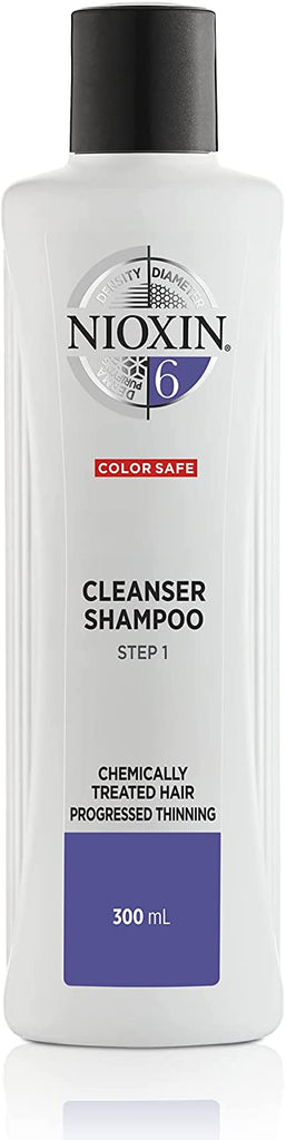 Nioxin System 6 Step 1 Cleanser Shampoo For Chemically Treated (VARIOUS SIZES)
