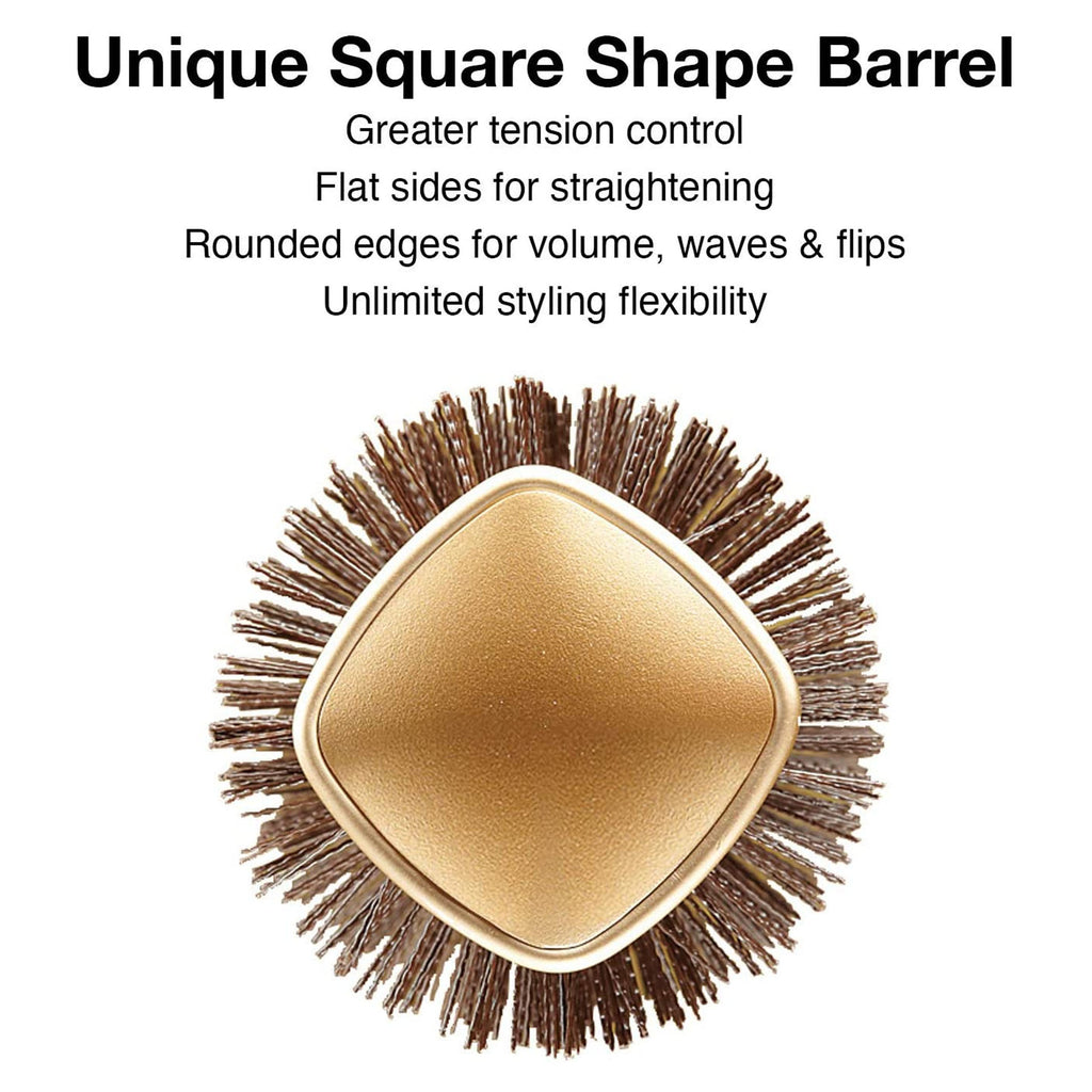 Olivia Garden NanoThermic Shaper Collection Square Barrel Hair Brush (VARIOUS SIZES)