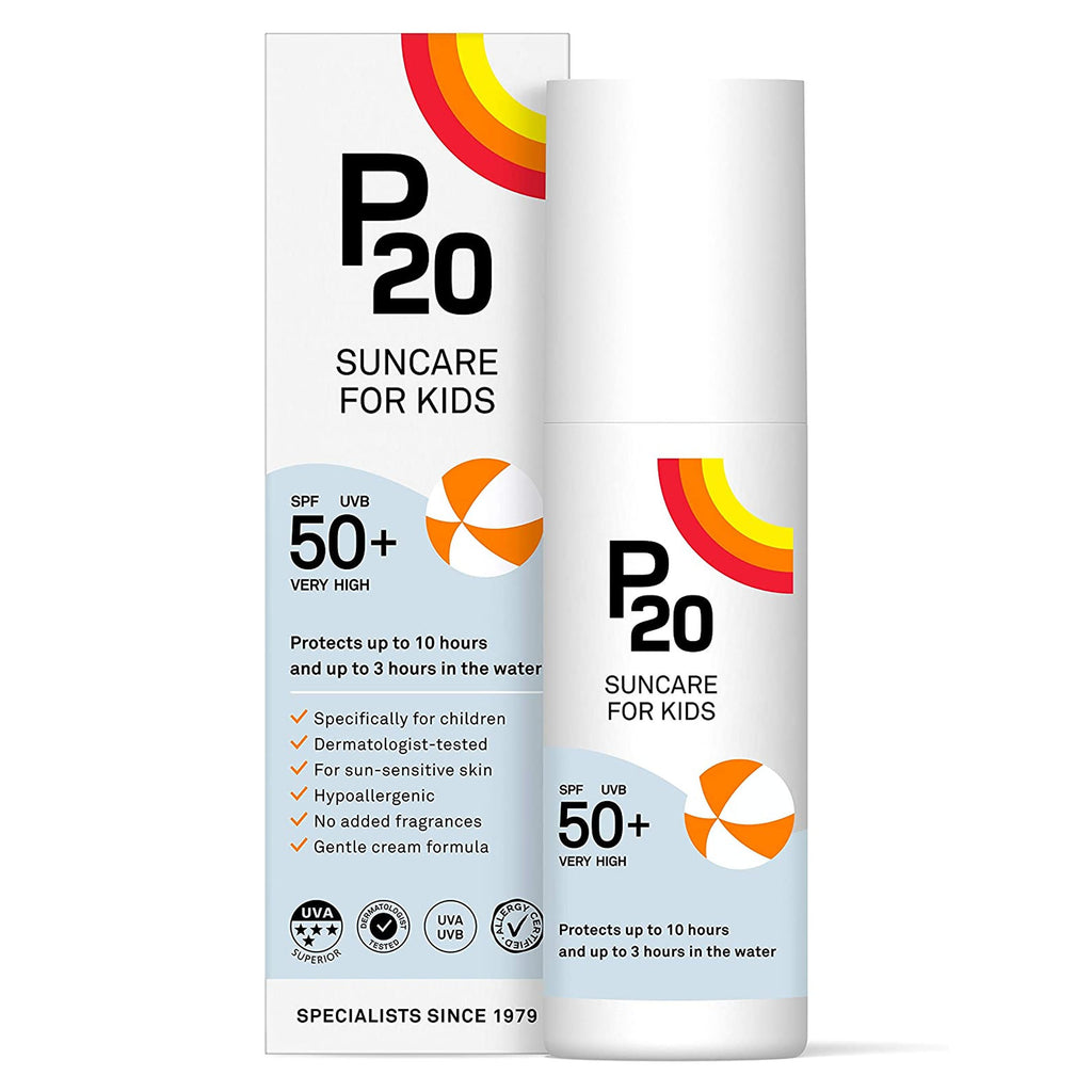 Riemann P20 Sun Cream Lotion For Kids SPF 50 Very High Protection - 100ml