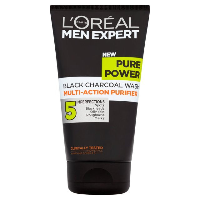 L'Oreal Men Expert Pure Power Black Charcoal Wash 150ml