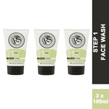 The Real Shaving Company Daily Face Wash 100ml (3 PACK)