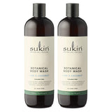 2 PACK - Sukin Naturals Botanical BODY WASH LIME & COCONUT All Skin Types 500ml