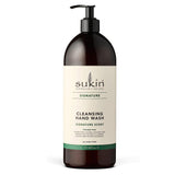 Sukin Natural Signature Cleansing Hand Wash For All Skin Types - 1000ml LARGE