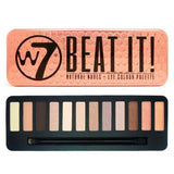 W7 BEAT IT! Natural Nudes Eye Colour Palette 12 Shades