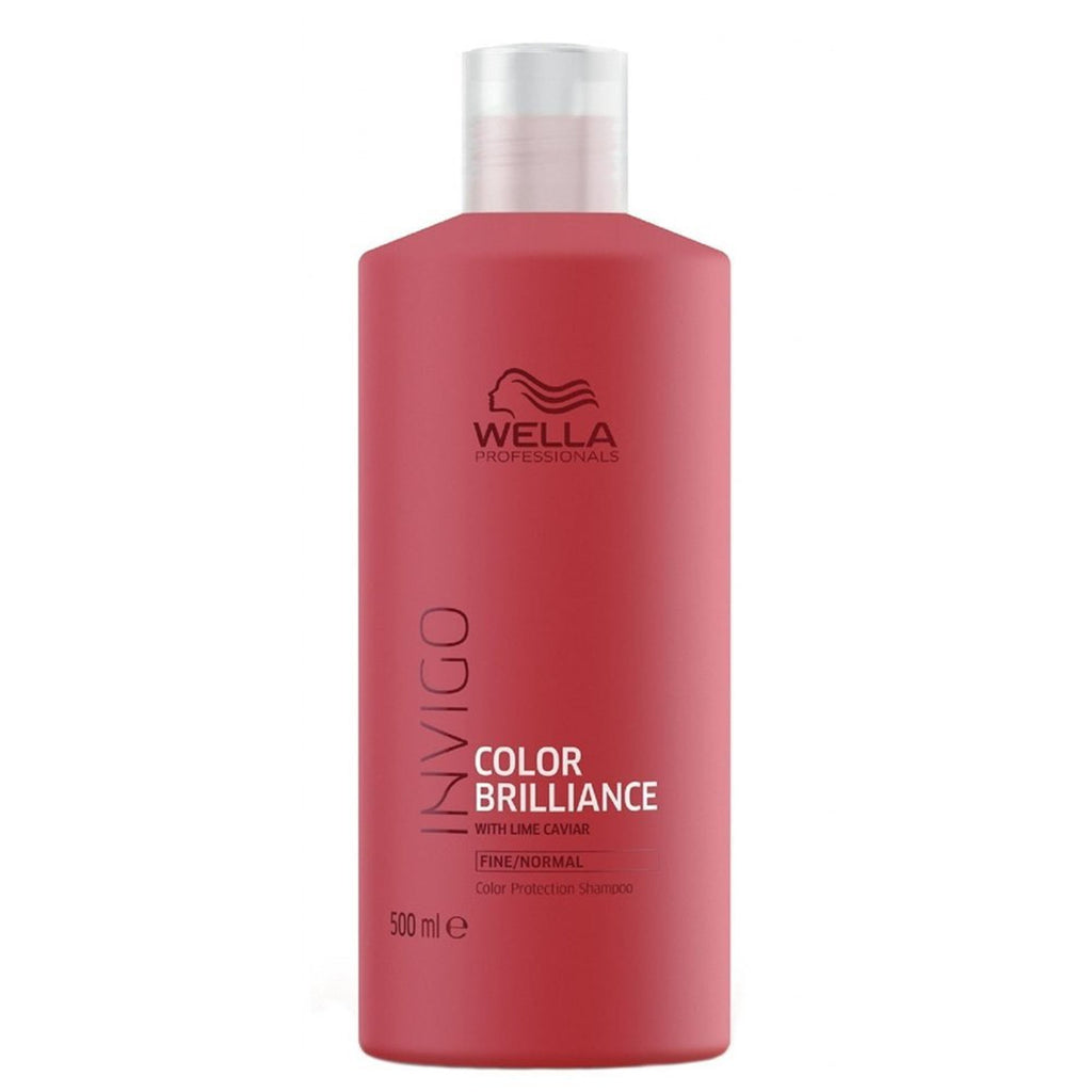 Wella Professionals Invigo Color Brilliance Colour Protection Shampoo FINE NORMAL HAIR (VARIOUS SIZES)