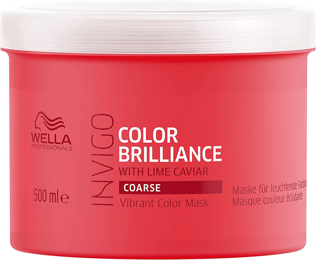 Wella Prof INVIGO Color Brilliance Vibrant Colour Mask 500ml Fine/Normal/Coarse Hair